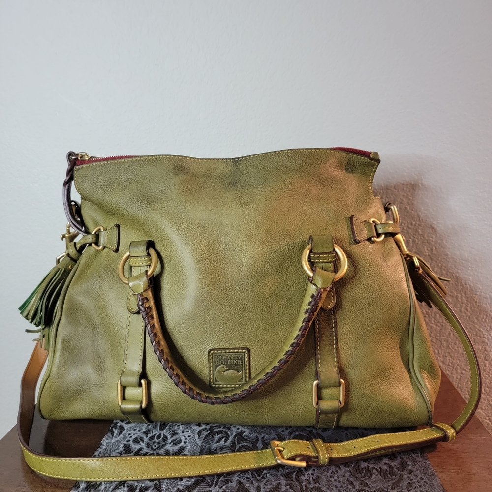 Rare! Dooney and Bourke Florentine Large Satchel, Rare color